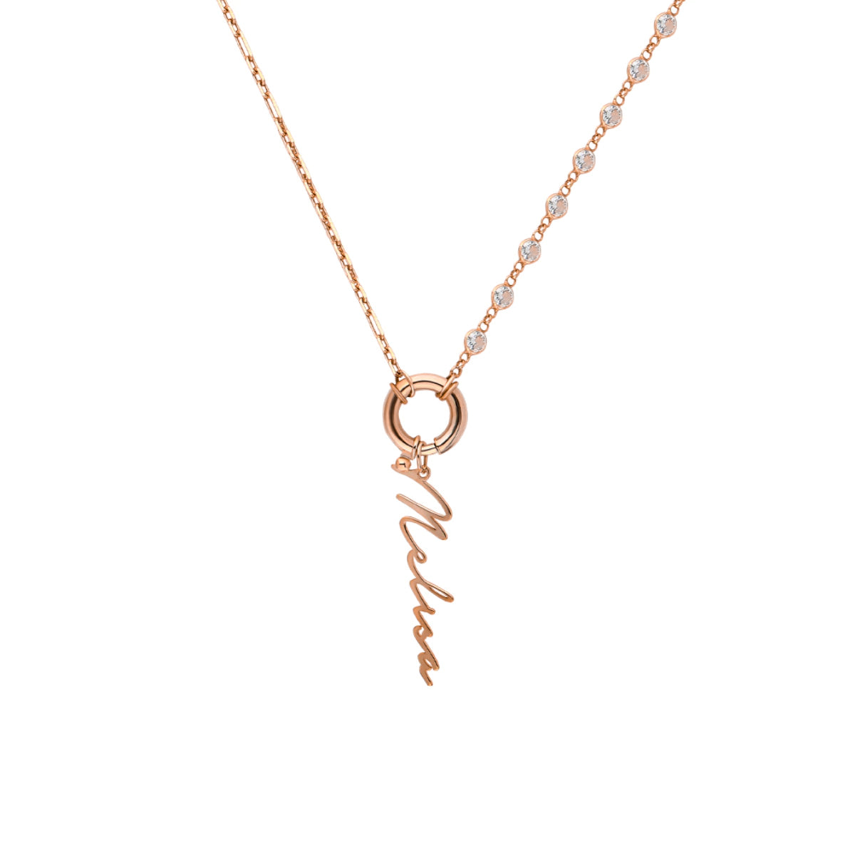 Kardelen Chain Design Diamond Halskette Basic Signatur - 925 SILBER Limitierter Zeitrabatt