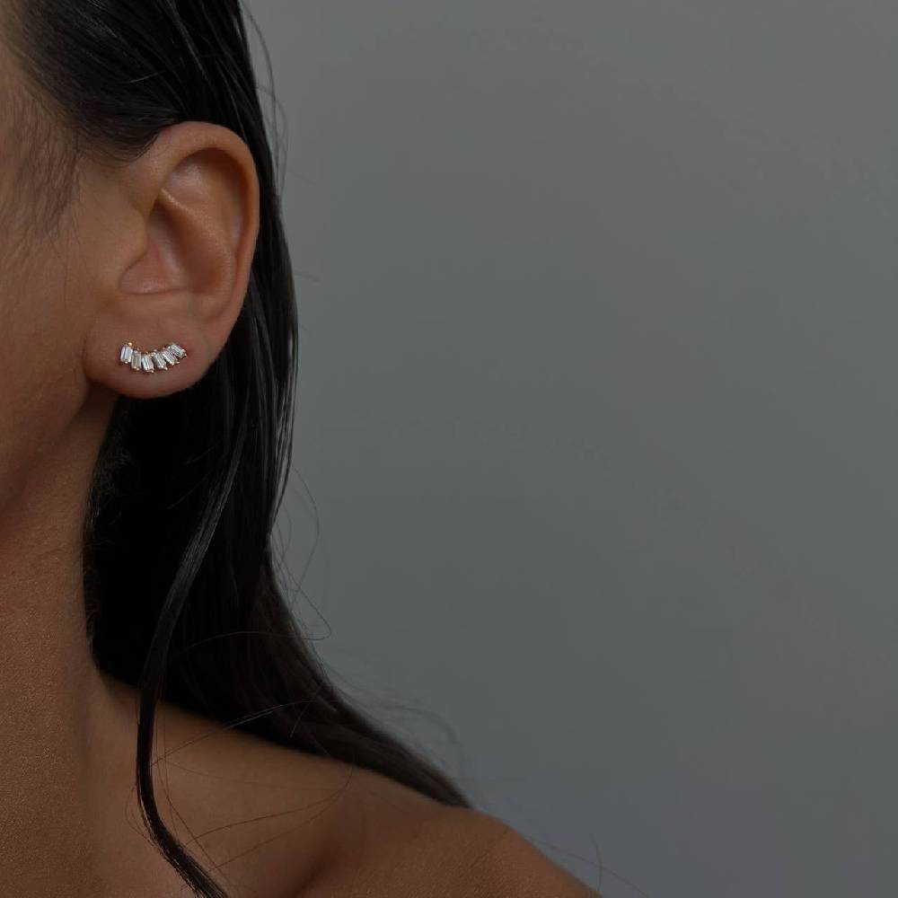 Kardelen Linn Zirkonia Ohrring - 925 SILBER Günstig kaufen