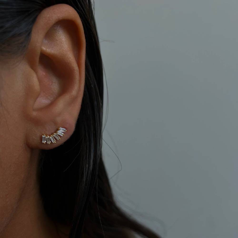 Kardelen Linn Zirkonia Ohrring - 925 SILBER Günstig kaufen