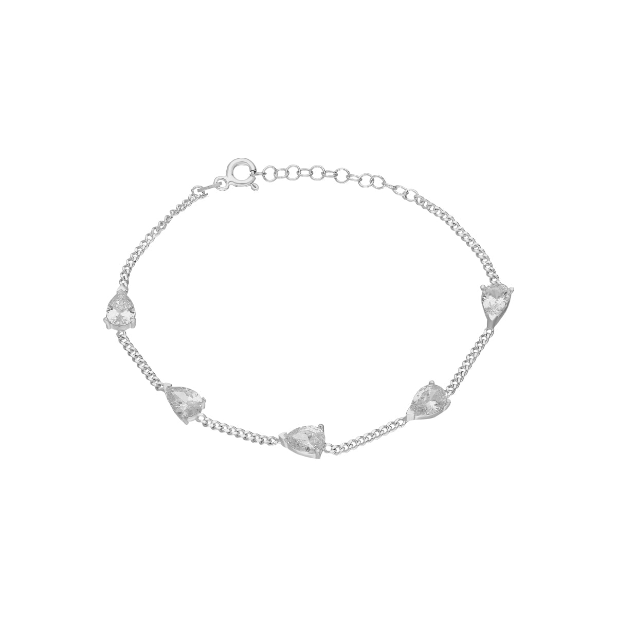Kardelen Drop Armkette - 925 SILBER Versandkostenfrei