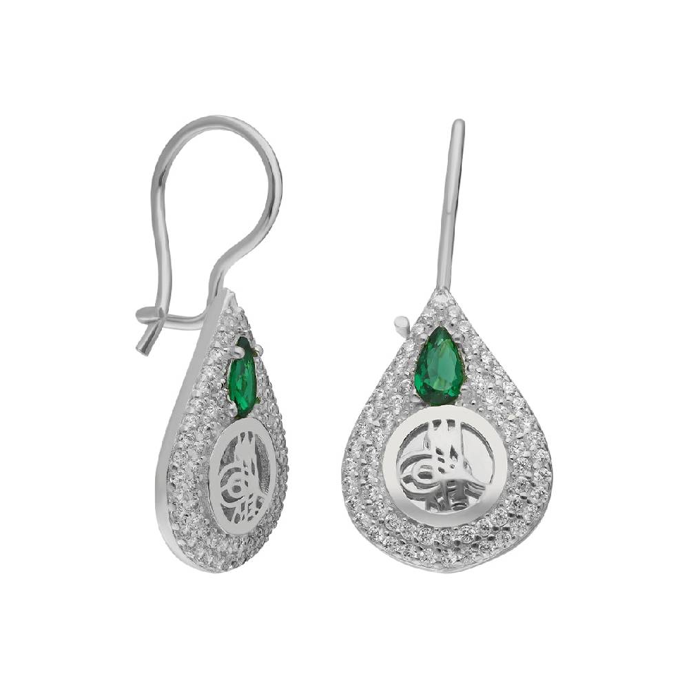 Kardelen Auftakelung Ohrringe - 925 SILBER Begrenztes Angebot