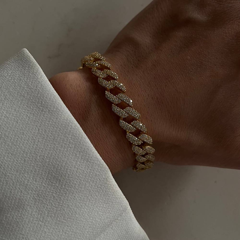 Kardelen Gourmet Zirkonia Armkette - 925 SILBER Online Outlet