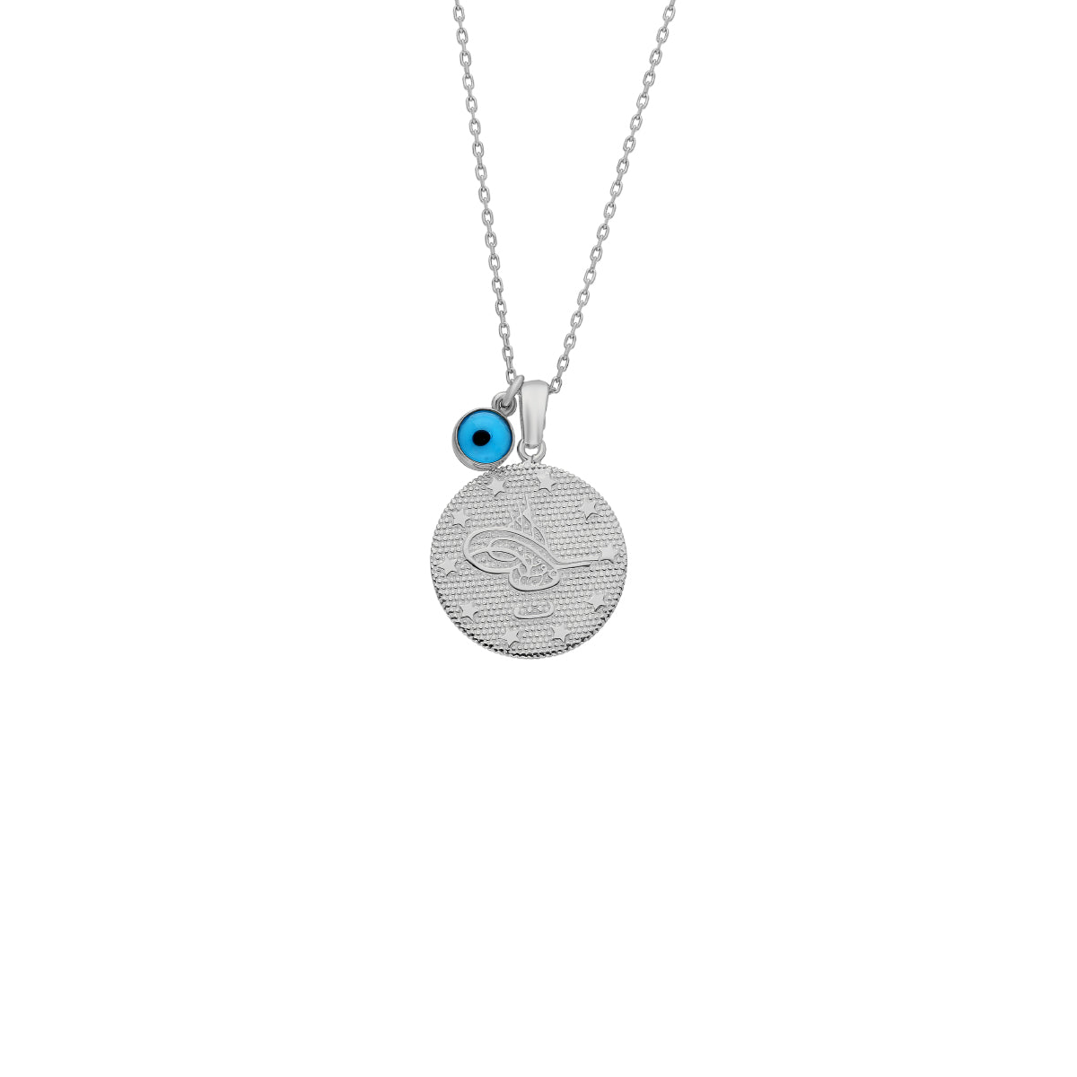 Kardelen Resat Kette mit Nazarauge - 925 SILBER Kostenlose Rückgabe