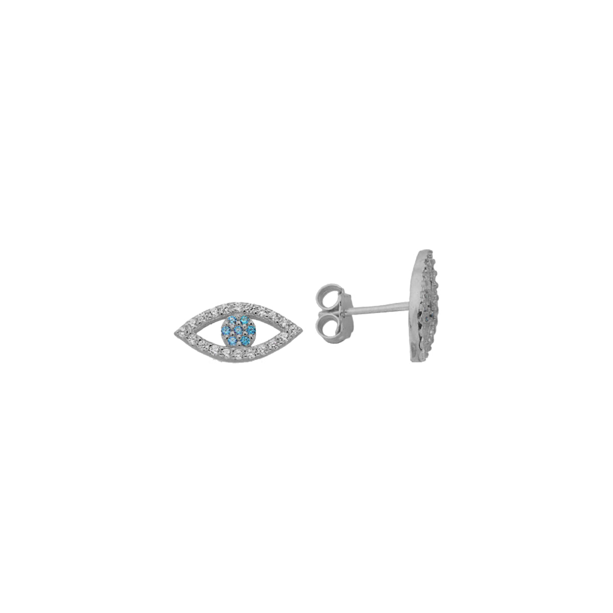 Kardelen Auge Nazar Mini Ohrring - 925 SILBER Neueste Stile