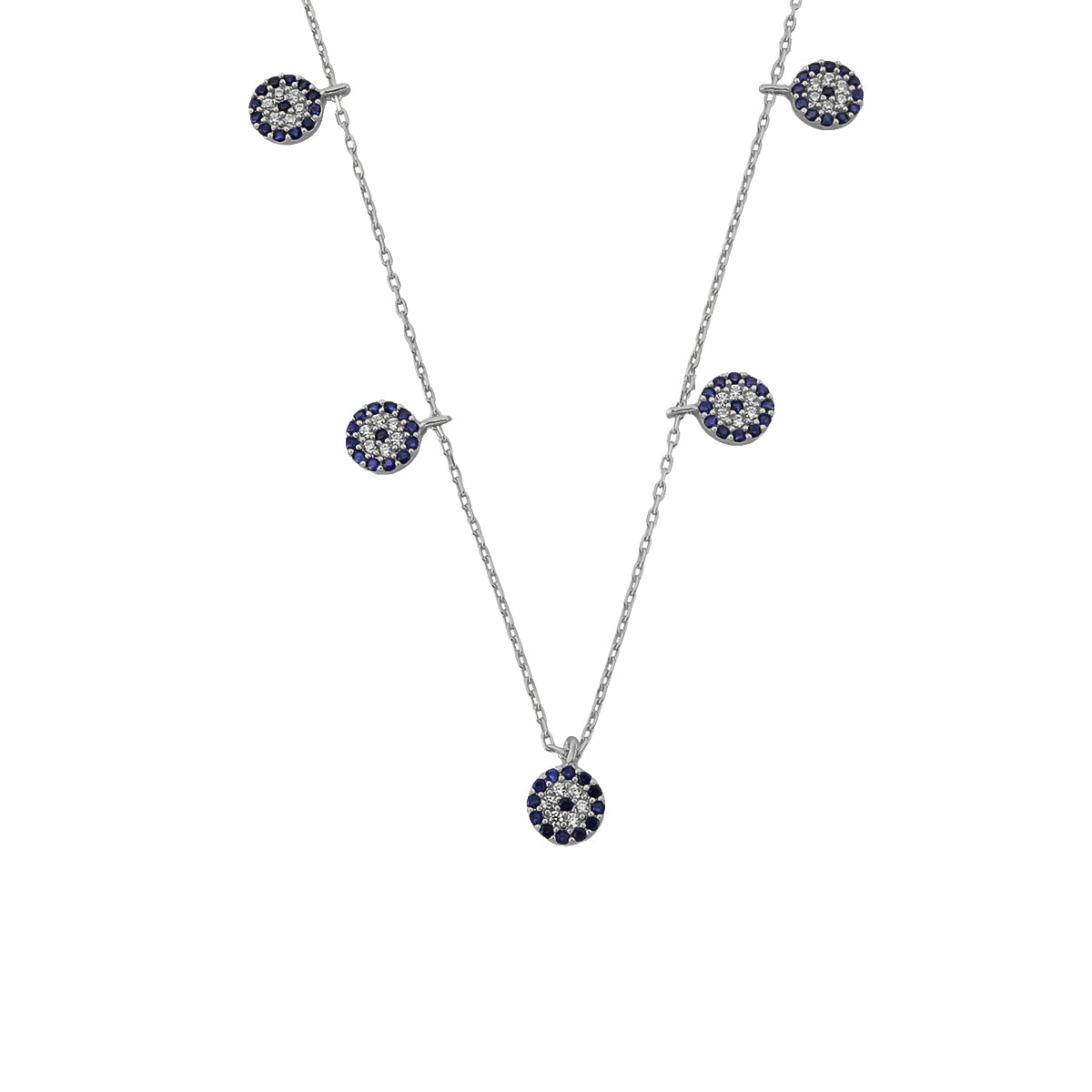 Kardelen Nazar Chocker 5er Kette - 925 SILBER Letzter Tag