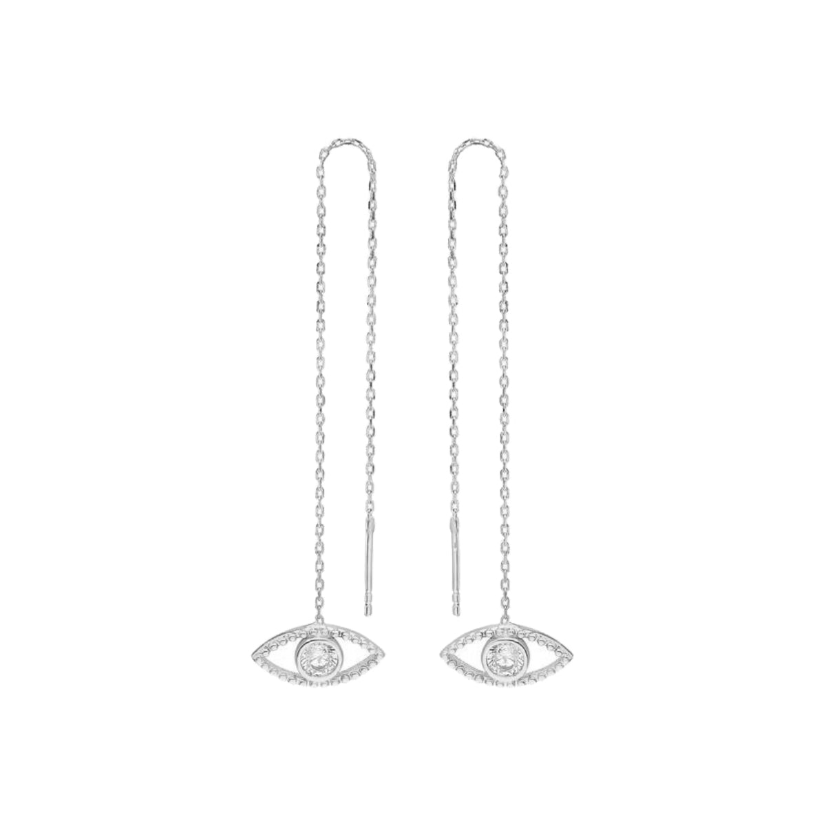 Kardelen Eye Earring Hängend Ohrring - 925 SILBER Black Friday Preise