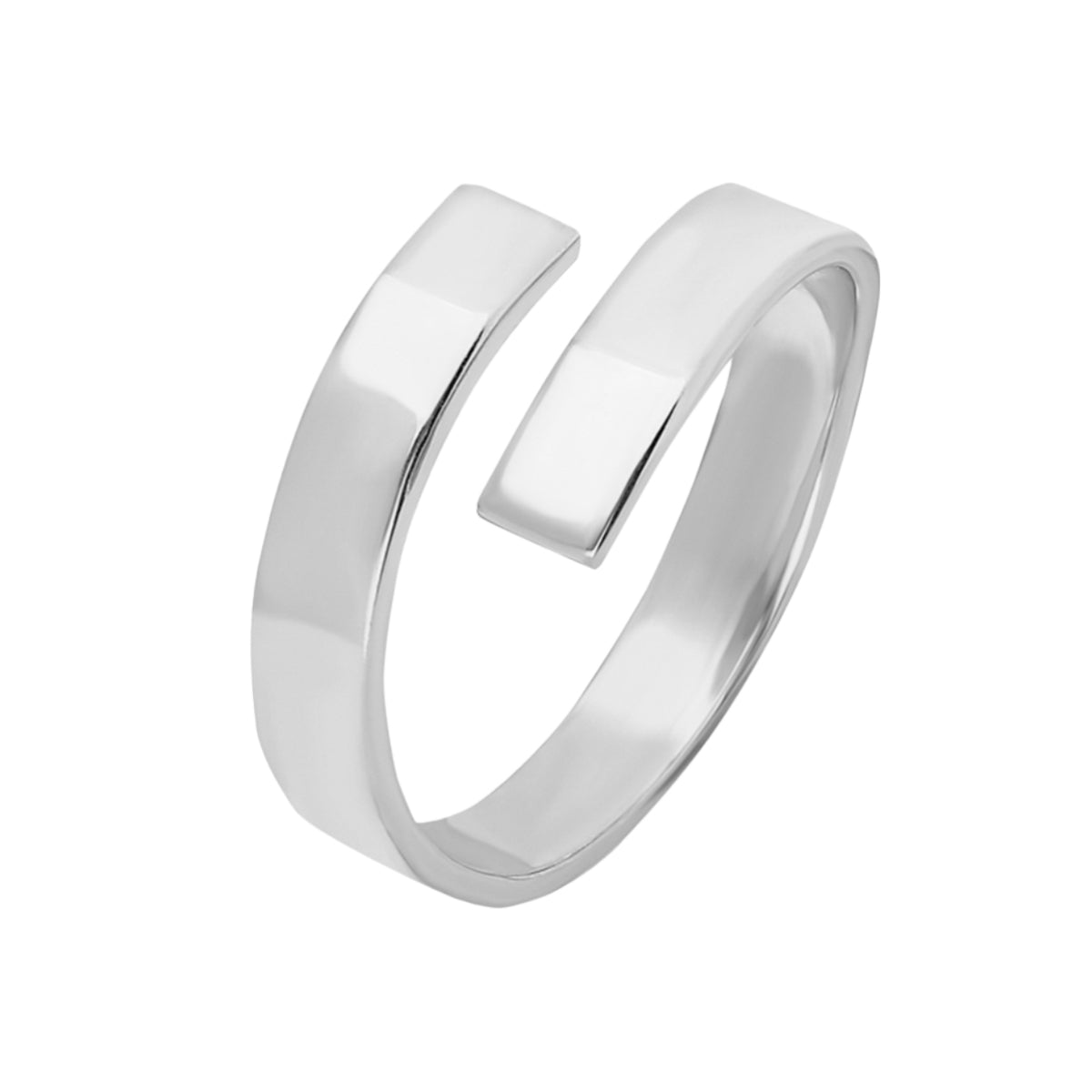 Kardelen 2er Namens Ring - 925 SILBER Black Friday