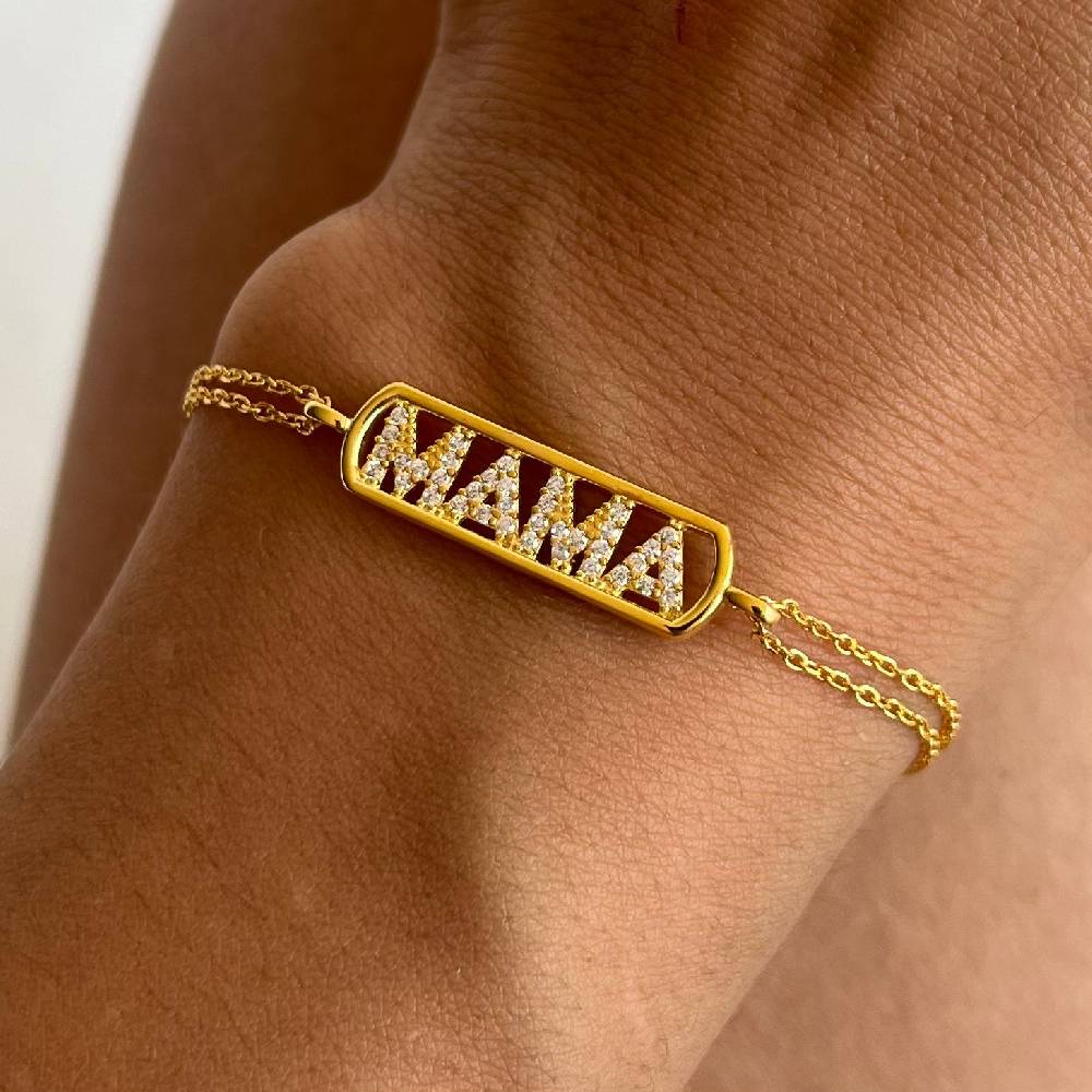 Kardelen Mama Armkette - 925 SILBER Clearance-Verkauf