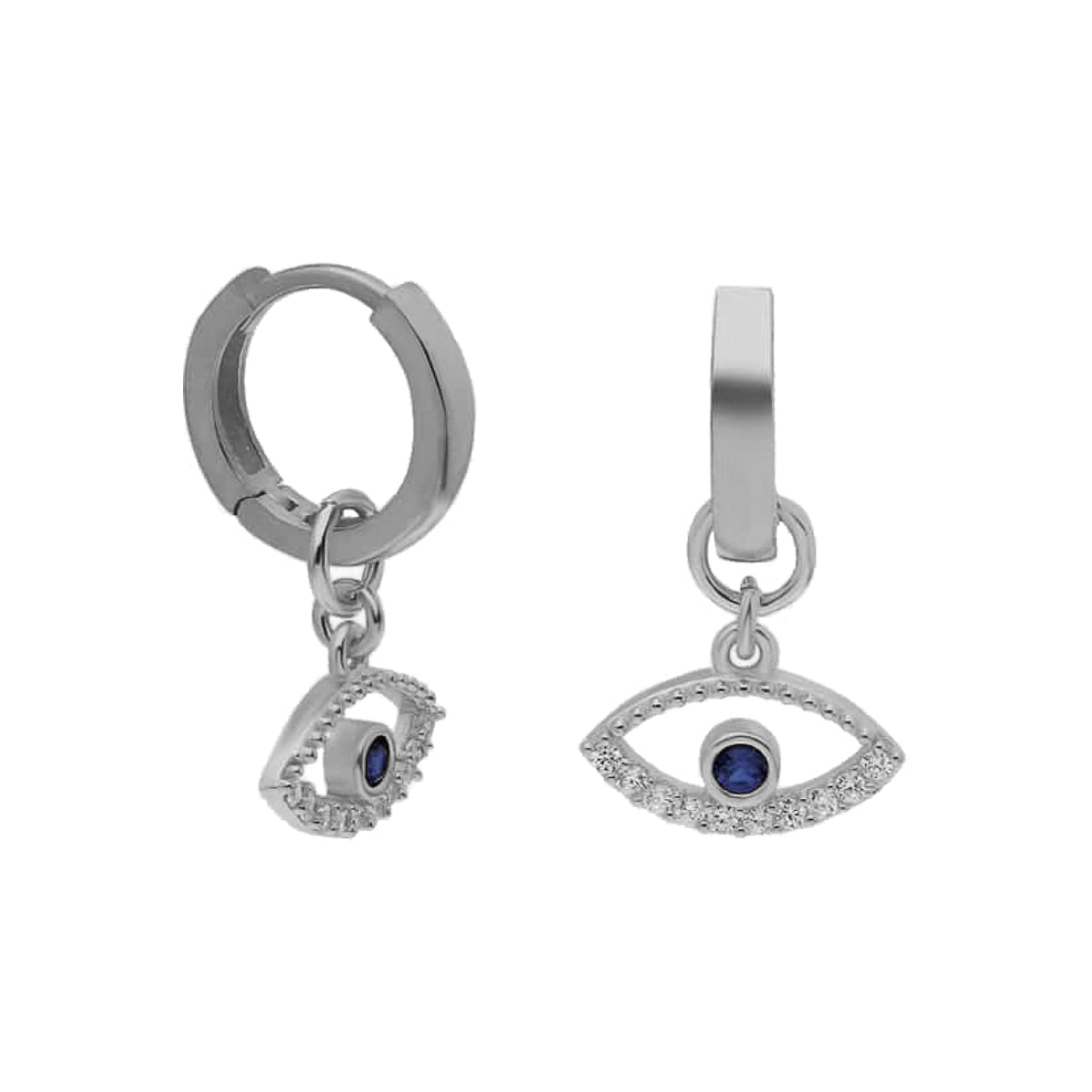 Kardelen Blue Eye Ohrring - 925 SILBER Saisonale Angebote