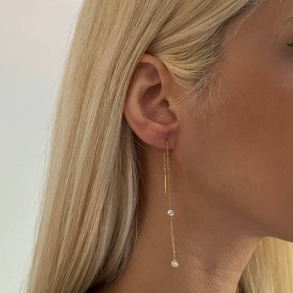 Kardelen Lindsay Earring - 925 SILBER Fabrikpreis