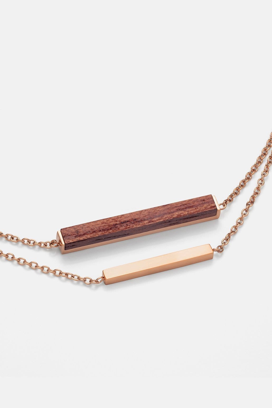 Kerbholz RECTANGLE BRACELET Rosenholz Nur für heute