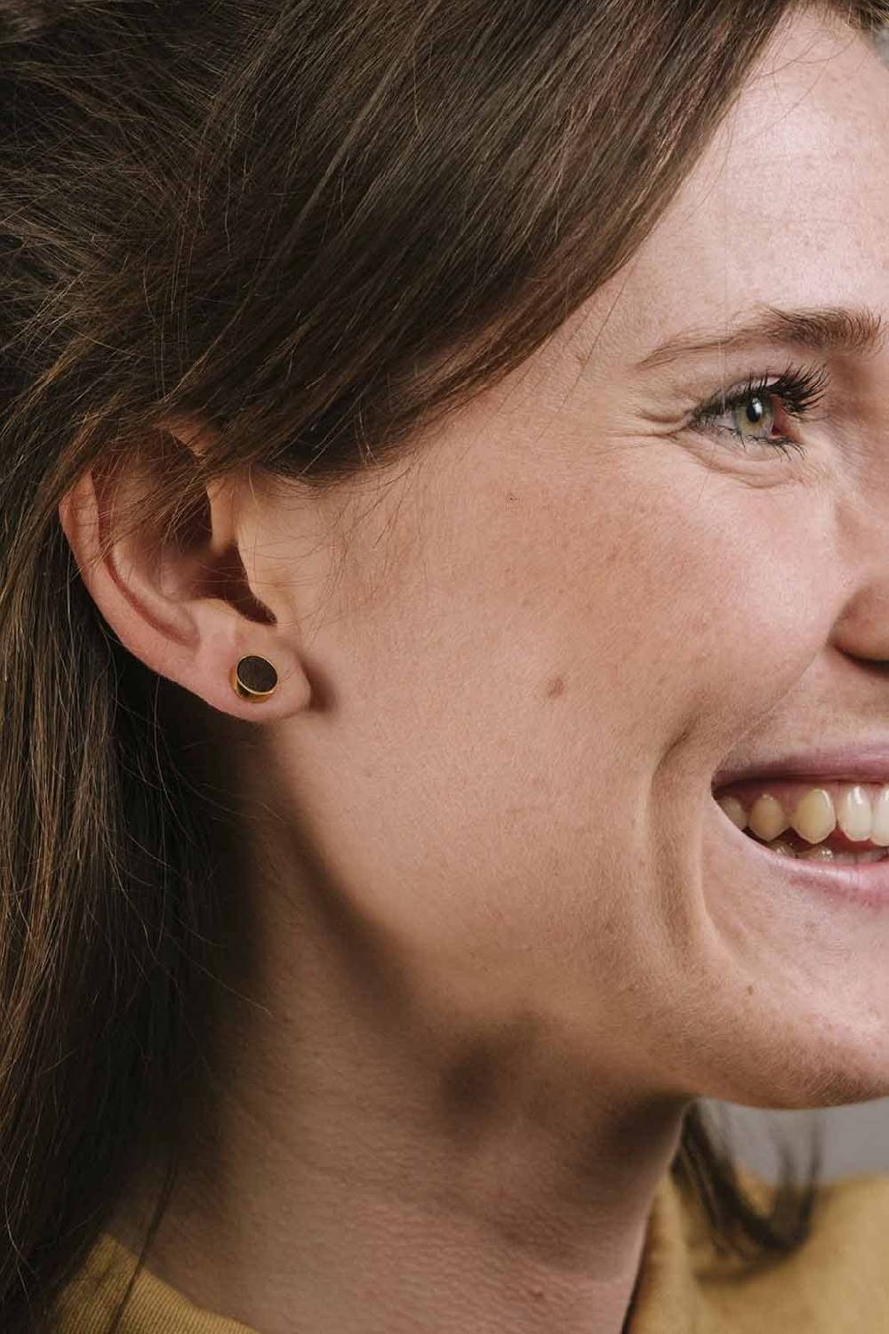 Kerbholz CIRCLE EARRING Rosenholz Super Rabatt