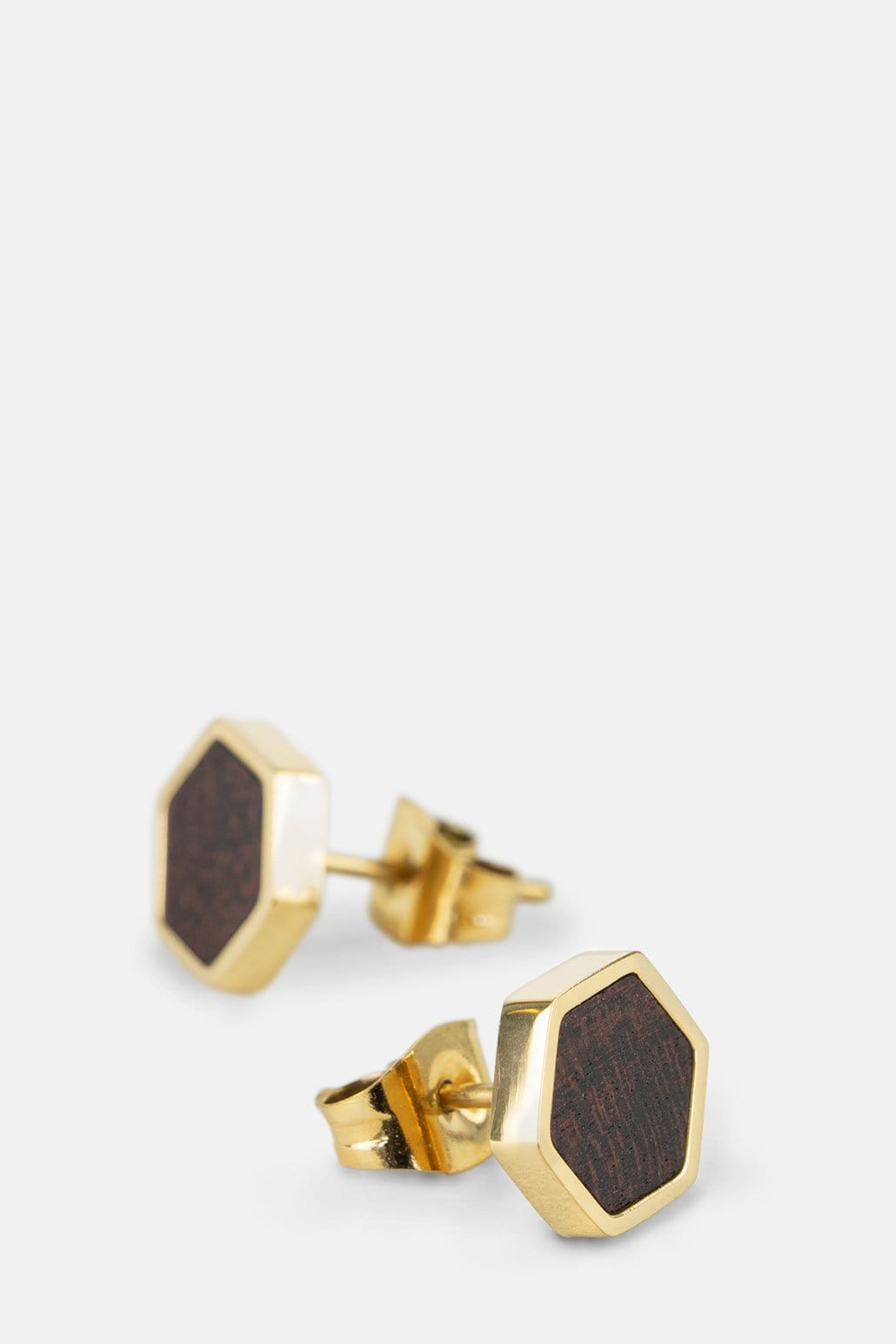 Kerbholz HEXA EARRING Sandelholz