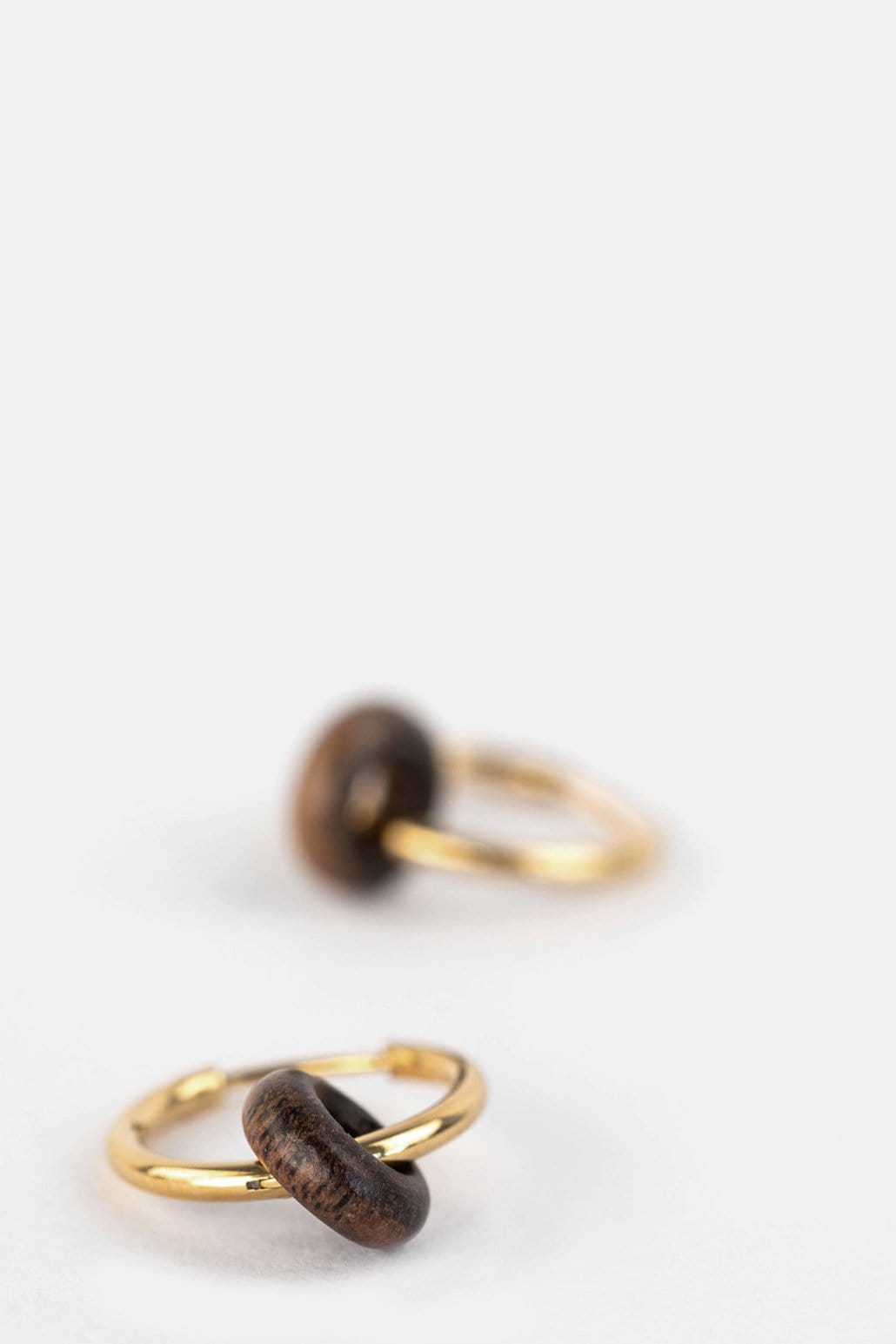 Kerbholz DONUT EARRING Walnuss Verkauf