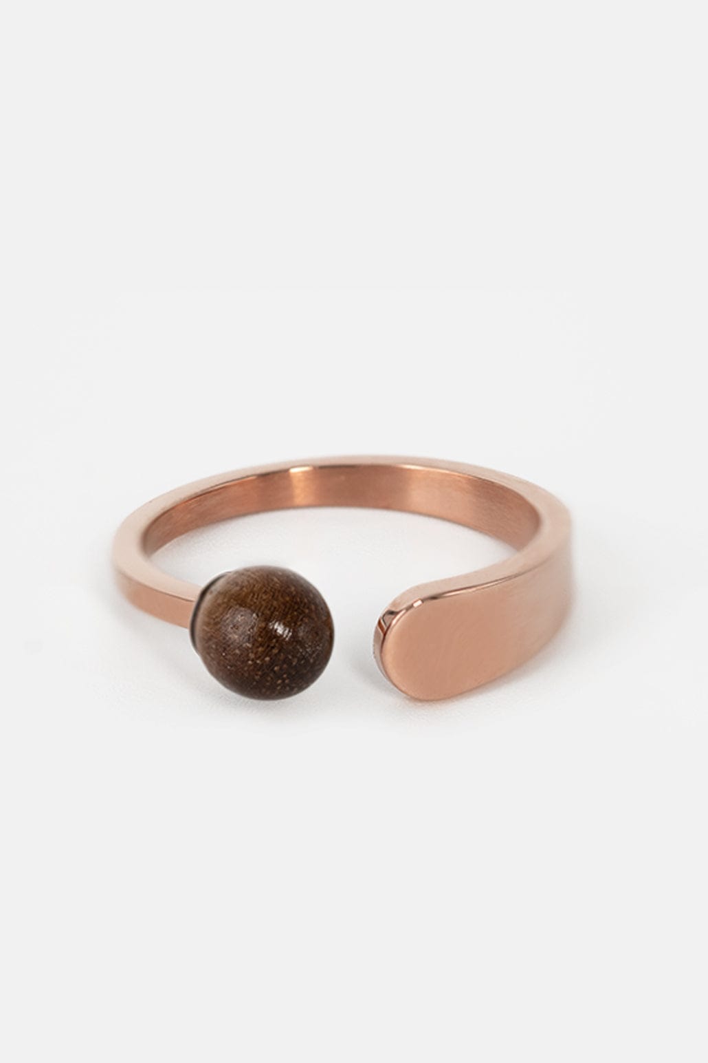 Kerbholz PEARL RING Walnuss