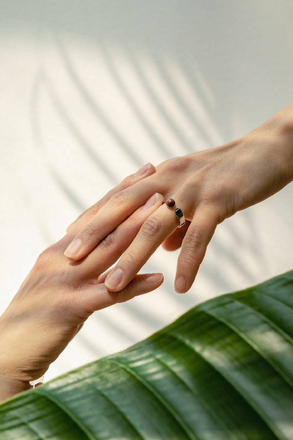 Kerbholz PEARL RING Walnuss Flash Sale