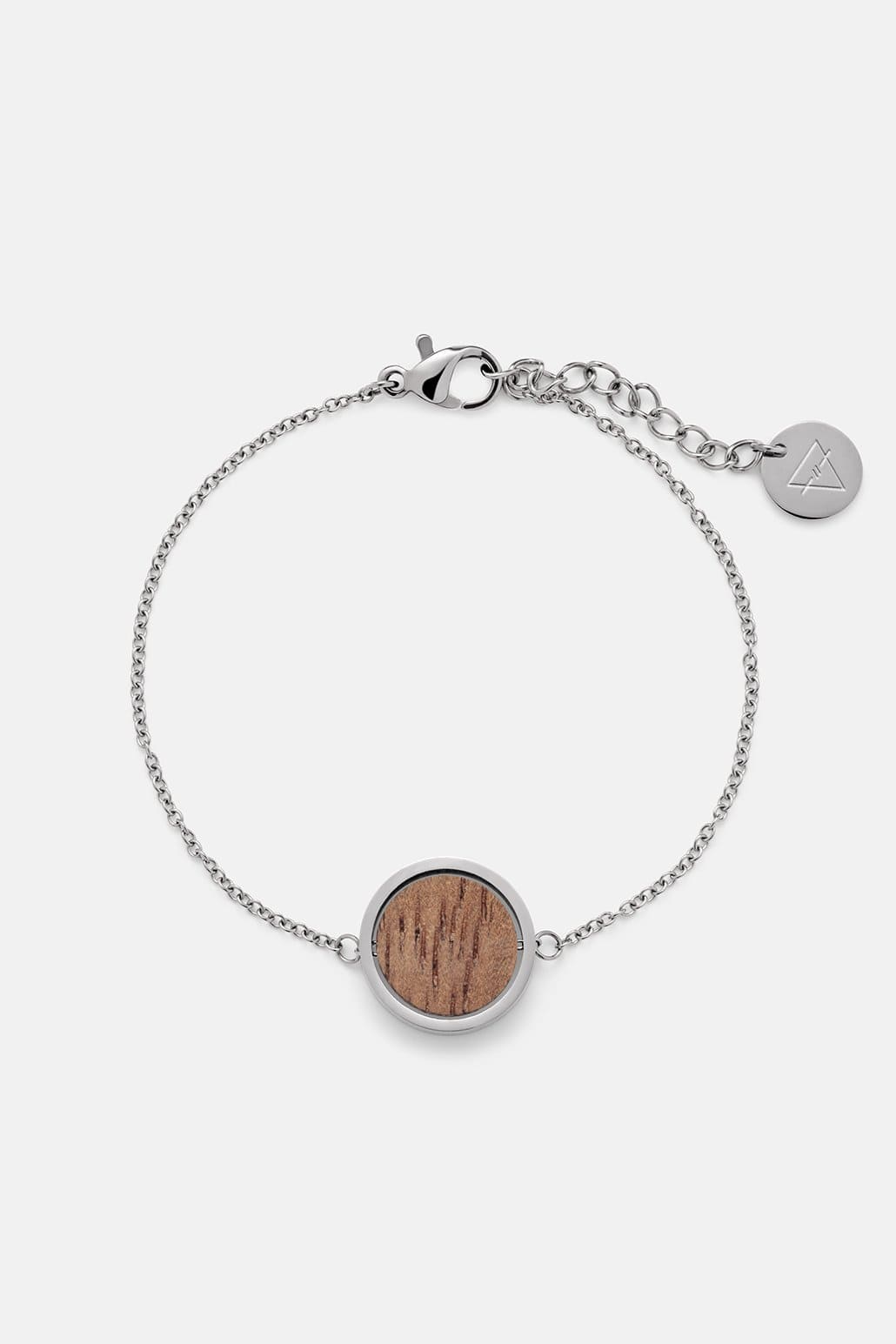 Kerbholz CIRCLE BRACELET Walnuss