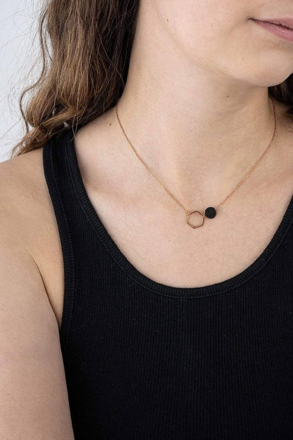 Kerbholz TWIN NECKLACE Sandelholz Heißer Verkauf