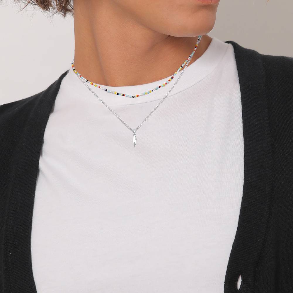﻿Kuzzoi Layer-Halskette Blitz Beads Tägliche Deals