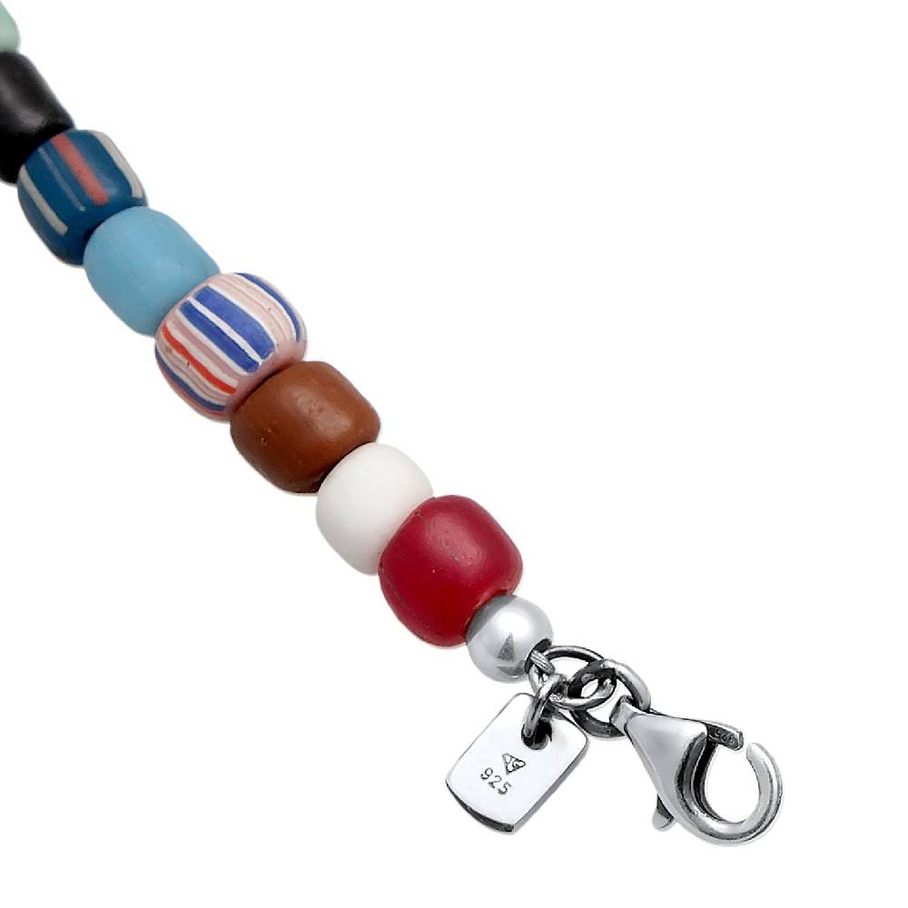 Kuzzoi Halskette Glas Beads | Süßwasserperlen VIP-Rabatte