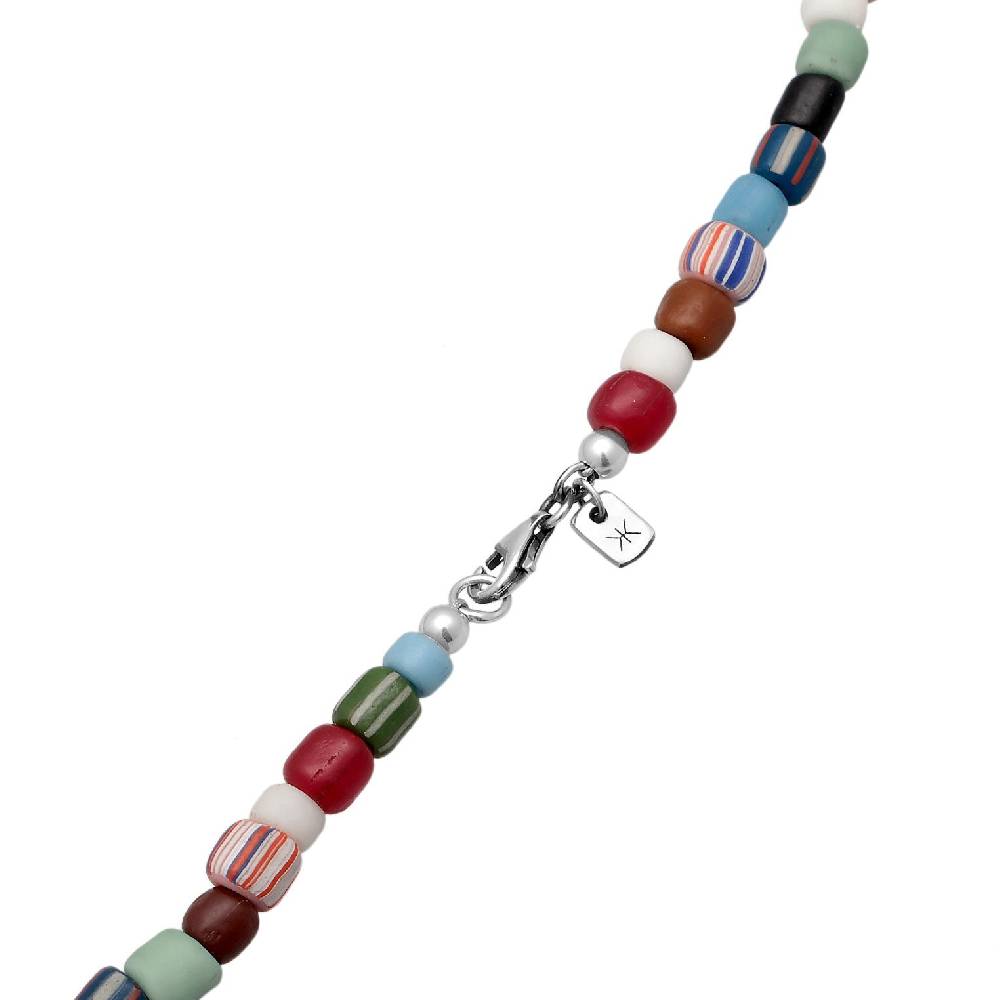 Kuzzoi Halskette Glas Beads | Süßwasserperlen VIP-Rabatte