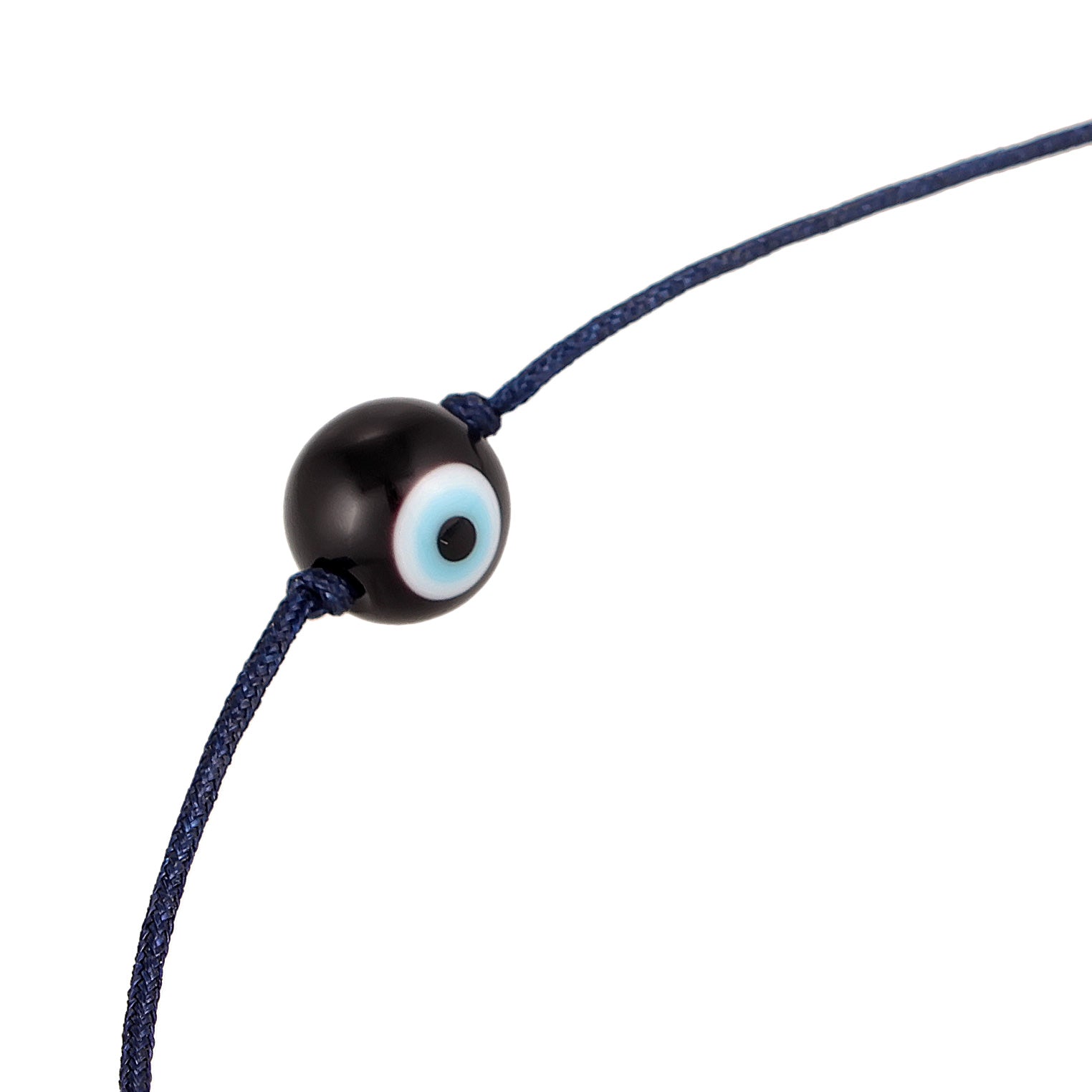 Kuzzoi Armband Evil Eye | Nylon (Blau) Nur für heute
