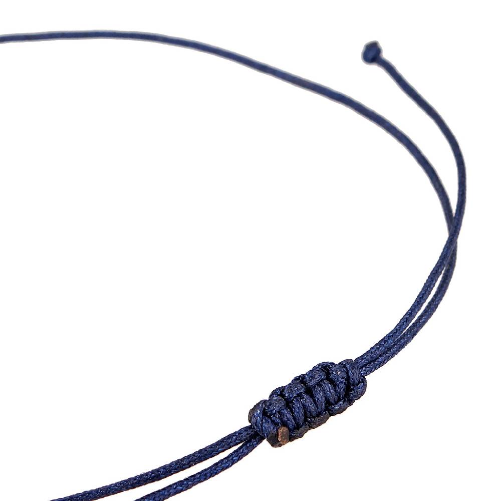 Kuzzoi Armband Evil Eye | Nylon (Blau) Nur für heute