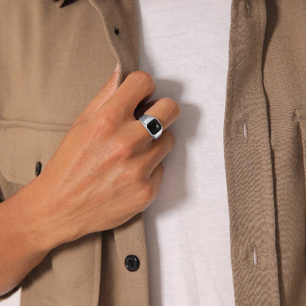 Kuzzoi Siegelring Trend | Emaille Sonderangebot der Fabrik