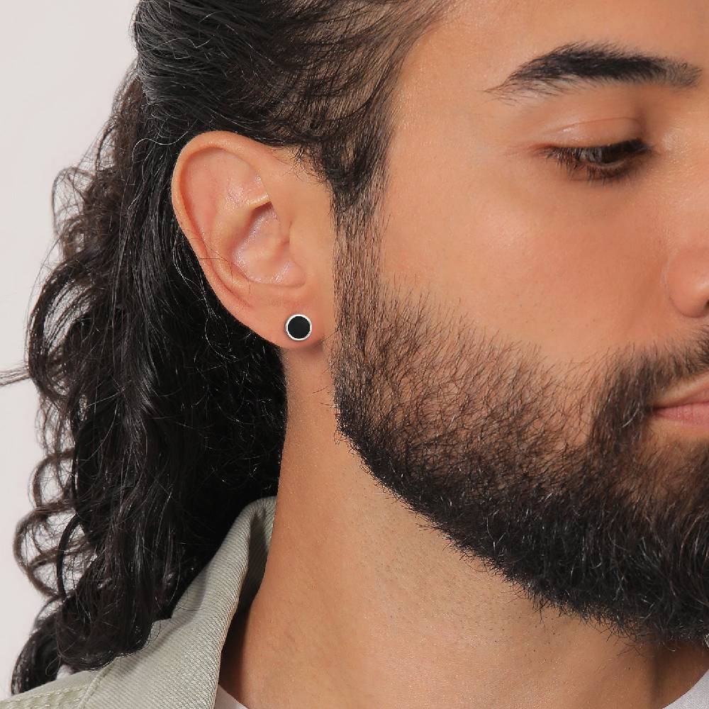 Kuzzoi Ohrstecker Rund | Emaille Bis zu 55% Rabatt