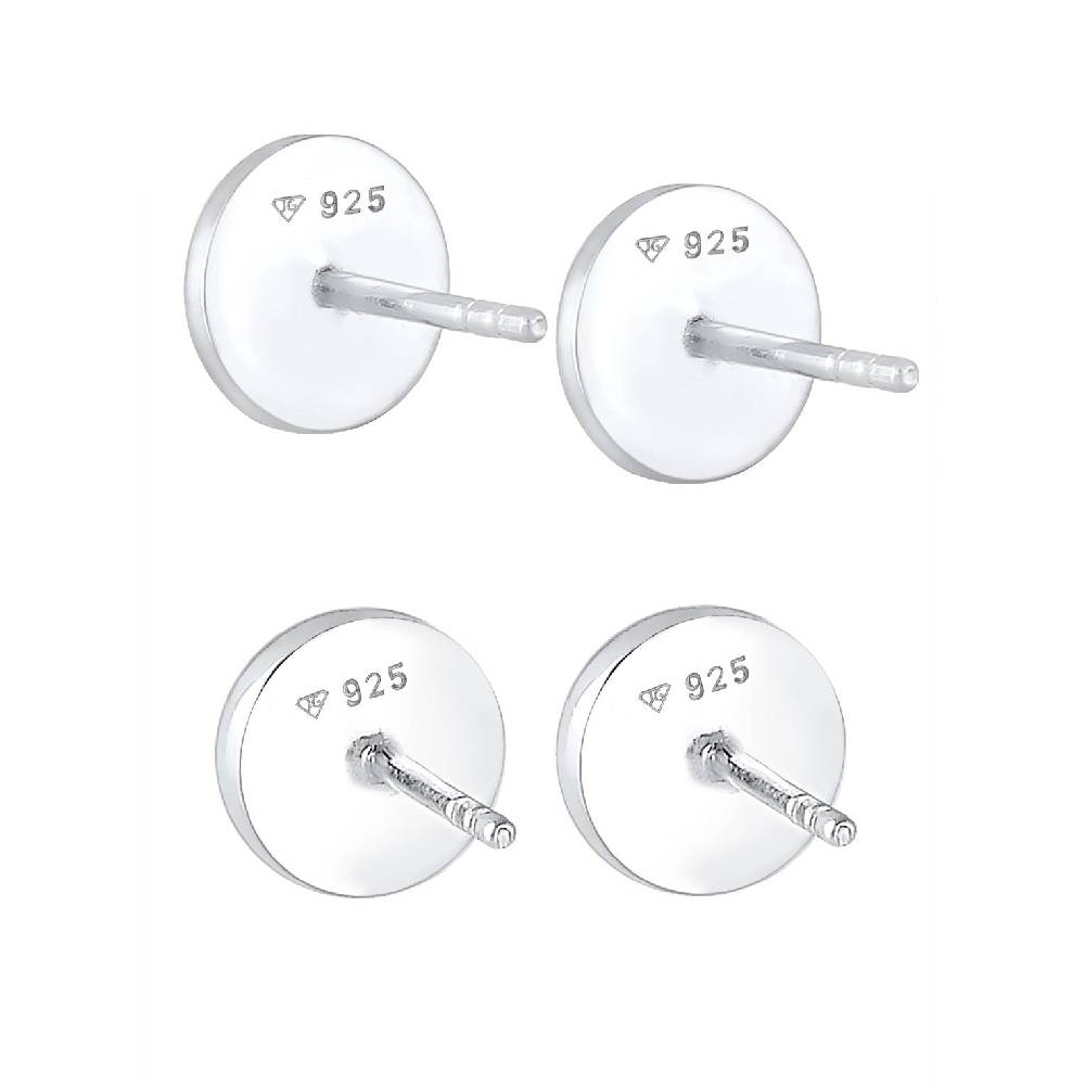 Kuzzoi Ohrringset Geo Rund | Emaille Clearance-Verkauf