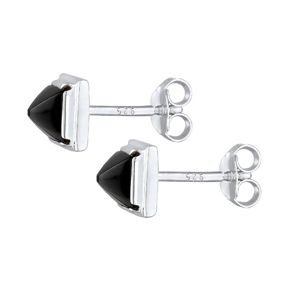 Kuzzoi Ohrstecker Pyramide | Onyx (Schwarz) 2025