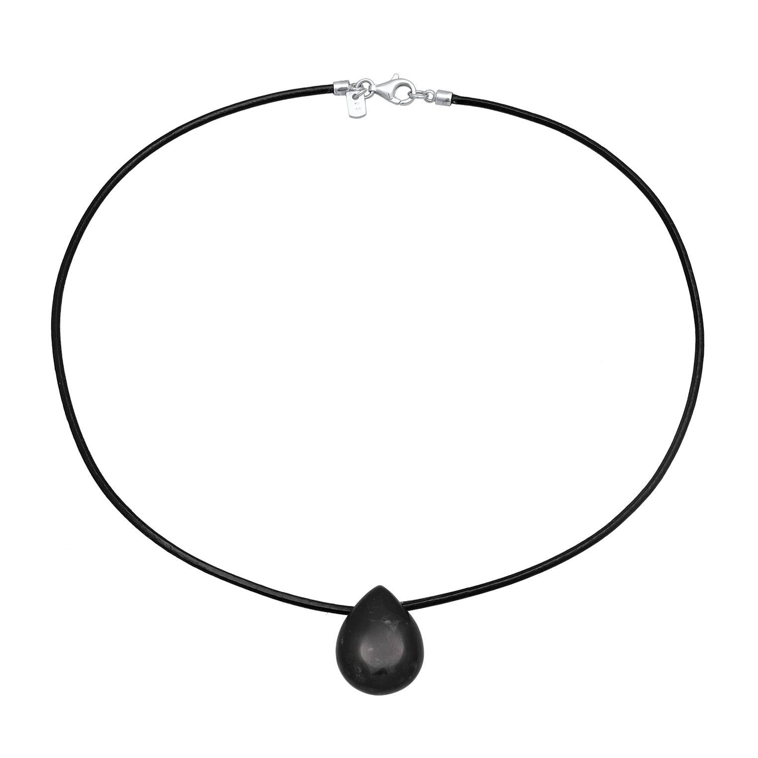 Kuzzoi Choker Tropfen | Satin, Onyx (Schwarz) Online