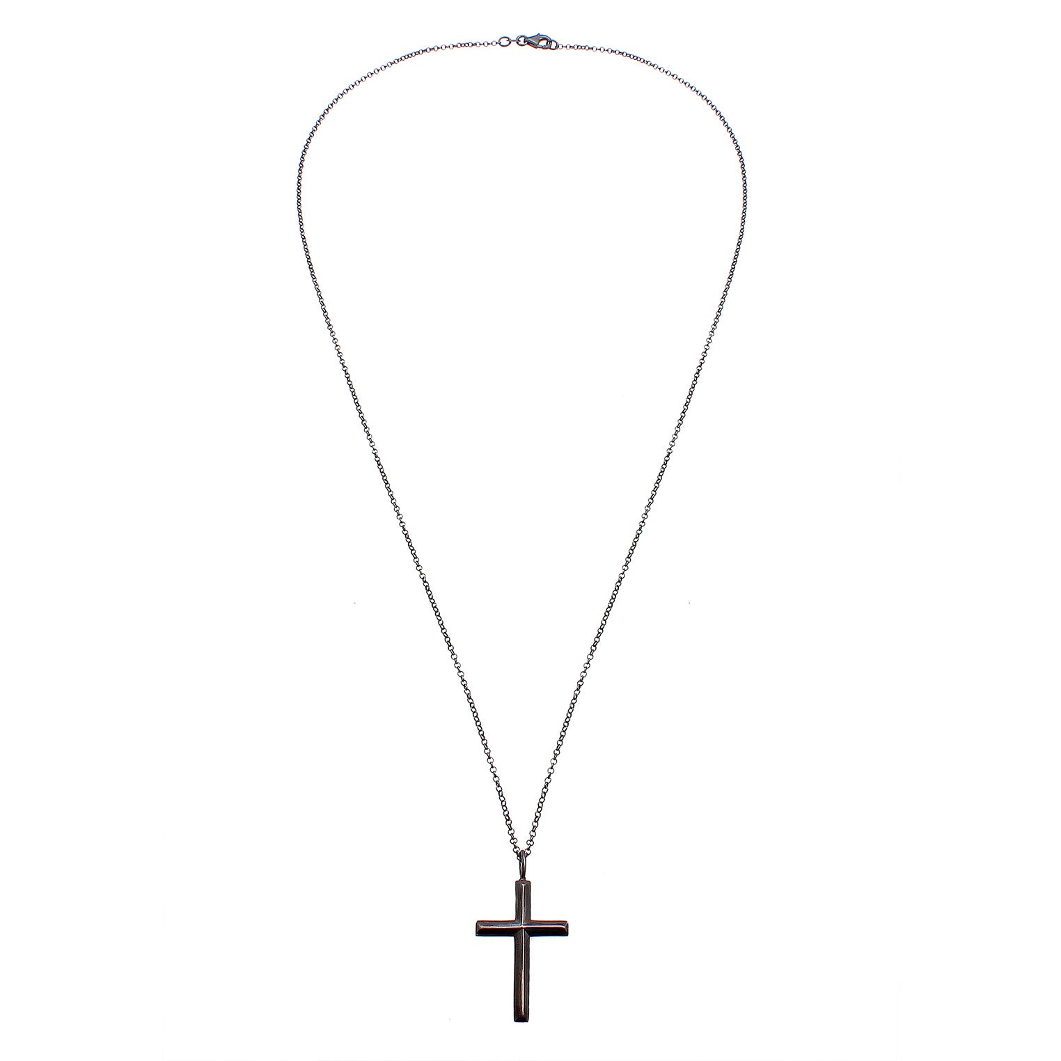 Kuzzoi Erbs-Halskette Kreuz im Angebot