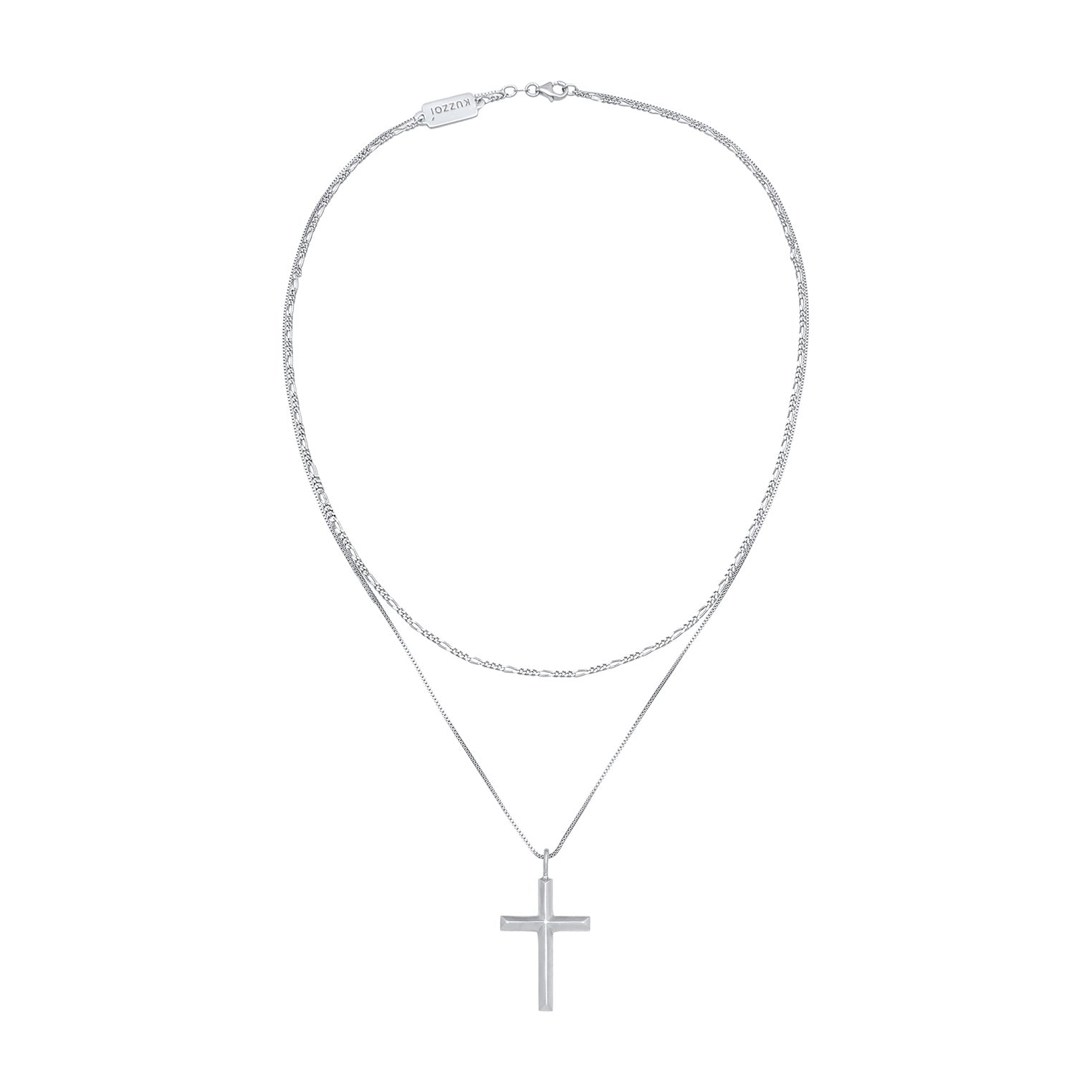Kuzzoi Layer-Halskette Kreuz Fabrik Onlineshop