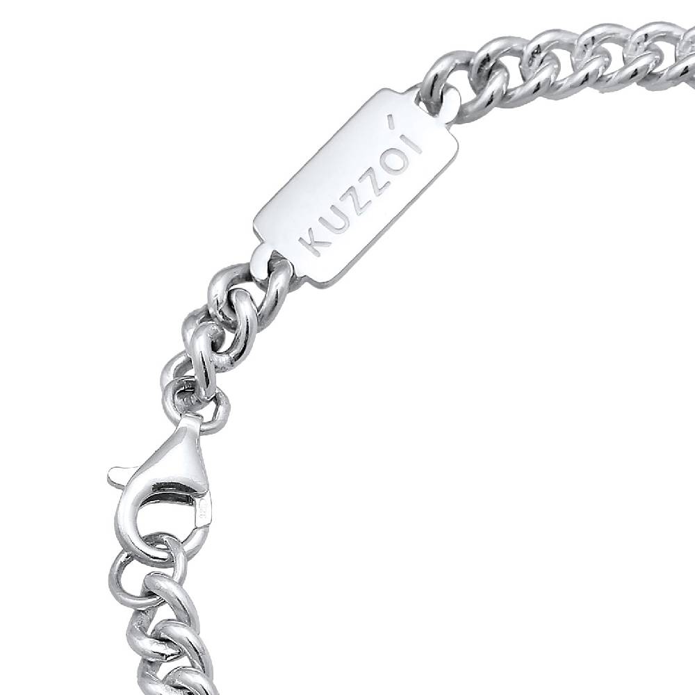 Kuzzoi Panzer-Armband Rund Große Rabatte