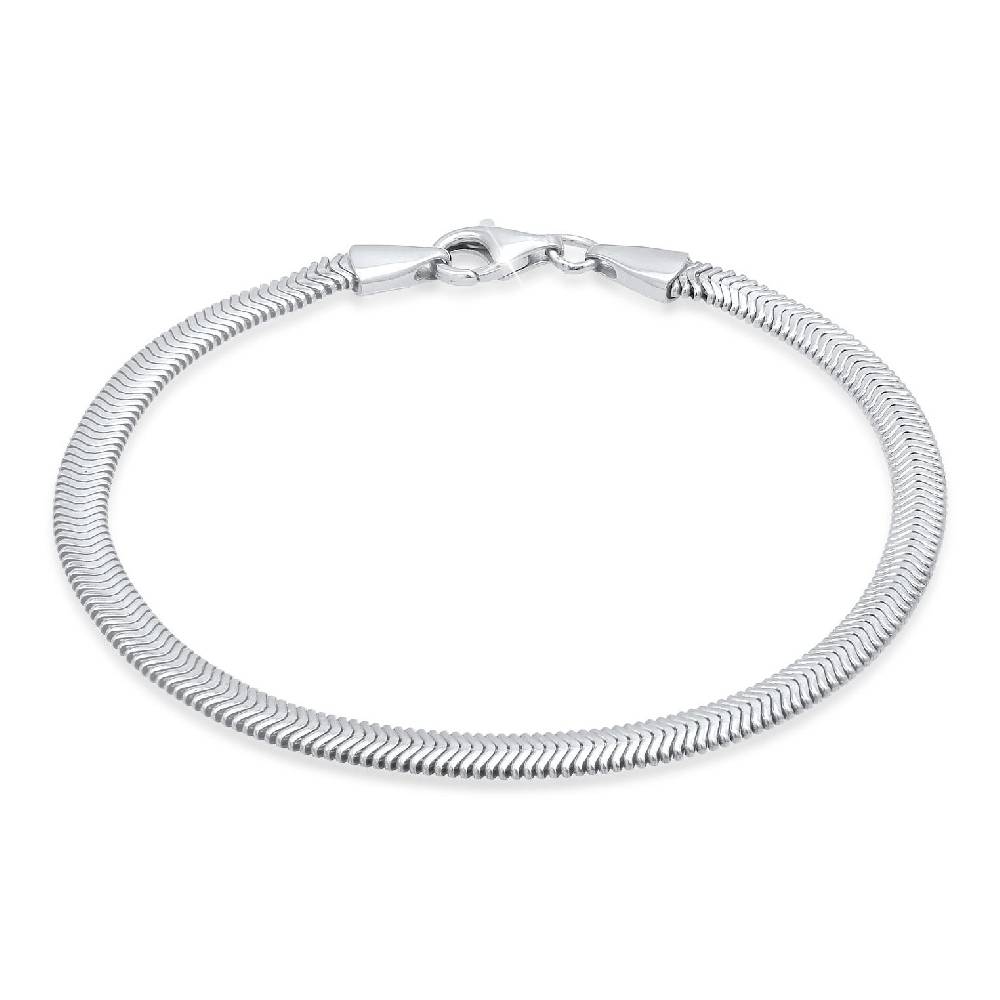 Kuzzoi Schlangen-Armband Fischgräten Tägliche Deals