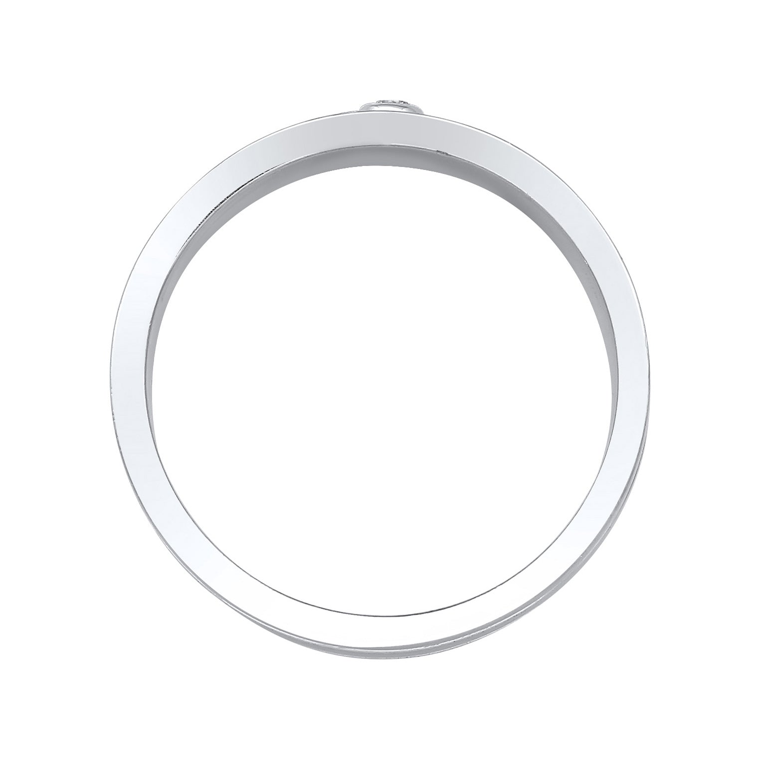Kuzzoi Bandring Massiv | Diamant (0.03 ct) Riesige Ersparnisse