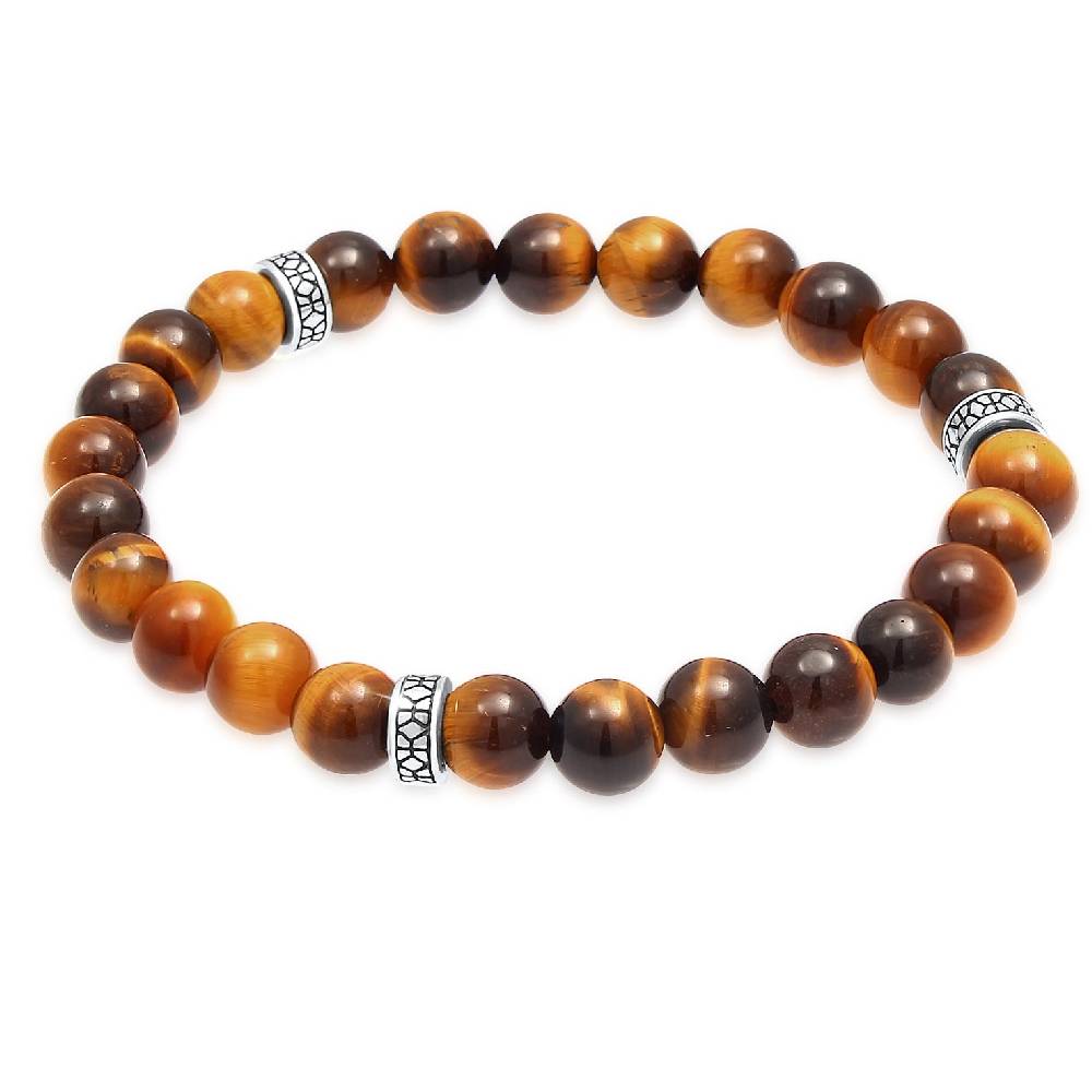 Kuzzoi Armband Vintage | Tigerauge (Braun) JETZT KAUFEN