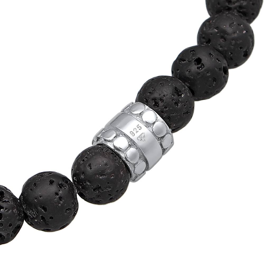 Kuzzoi Armband Beads | Lava (Schwarz) Fabrikpreis