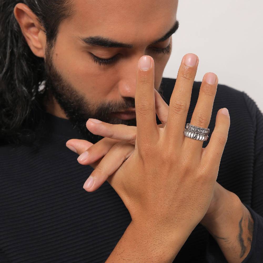 Kuzzoi Ringset Rillen Rabatt