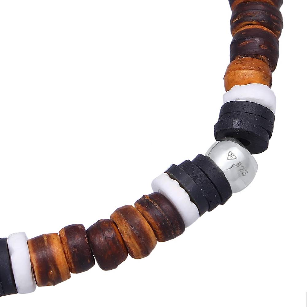 Kuzzoi Armband Surfer Style | Heishi Perlen im Angebot