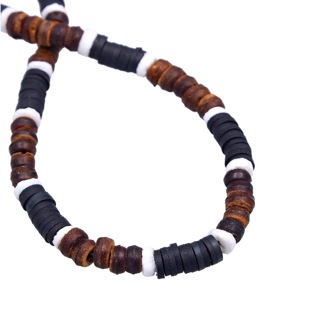 Kuzzoi Halskette Surfer Style | Heishi Beads Online Shopping
