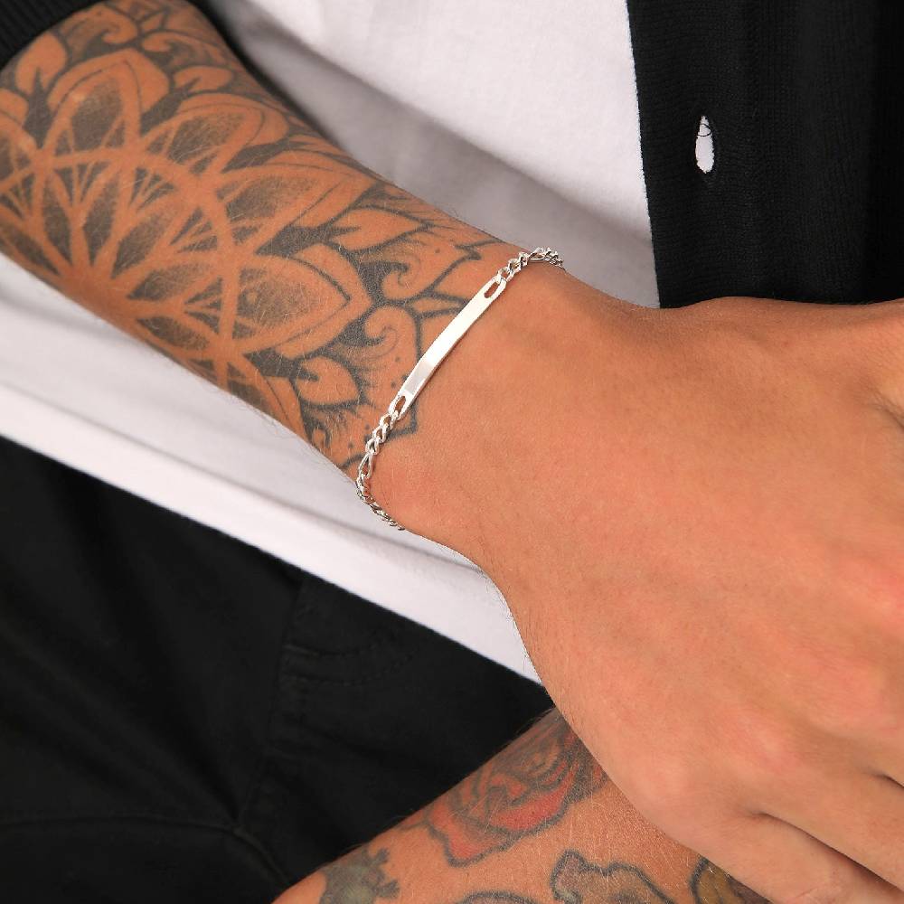Kuzzoi Figaro-Armband ID Platte Bis zu 60% Rabatt
