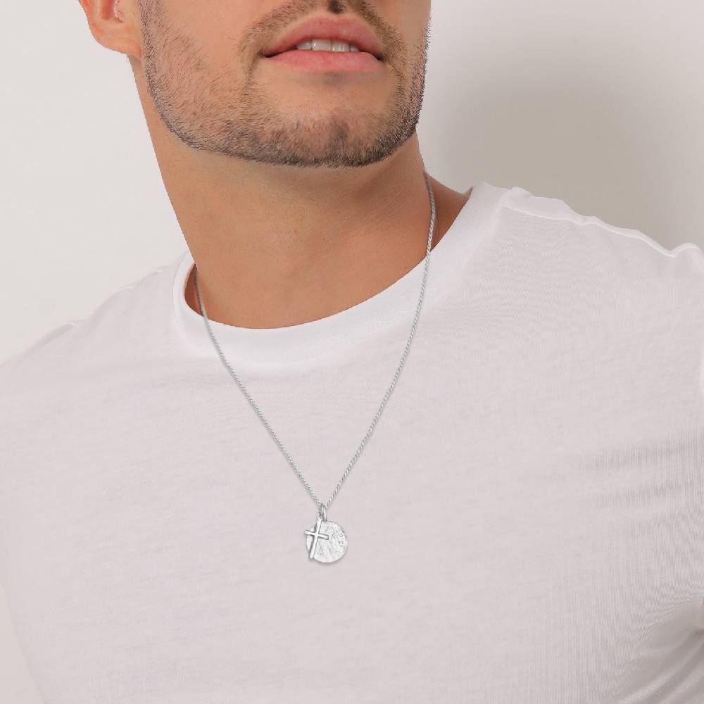Kuzzoi Halskette Anhänger Coin Kreuz Discount Store für neue Produkte