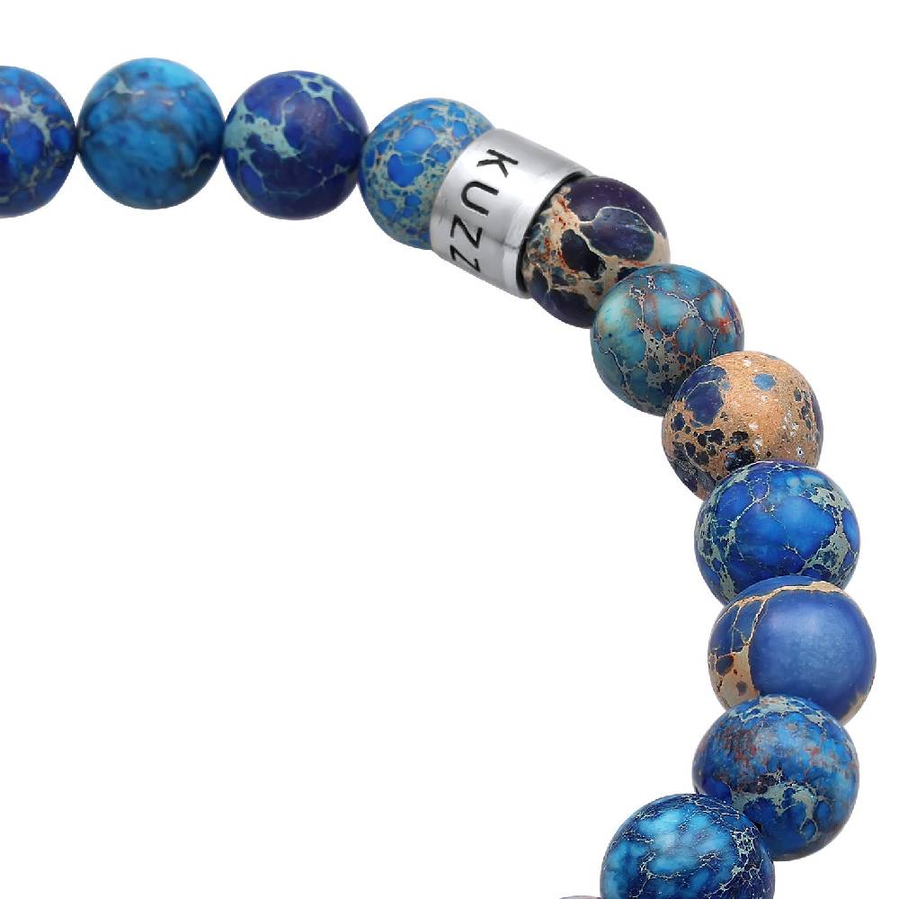 Kuzzoi Armband Beads | Achat (Blau) Kostenloser Versand