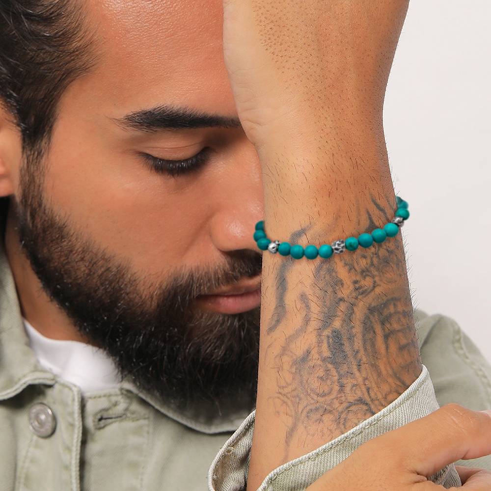 Kuzzoi Armband Beads | Howlith (Türkis) Wochenangebot