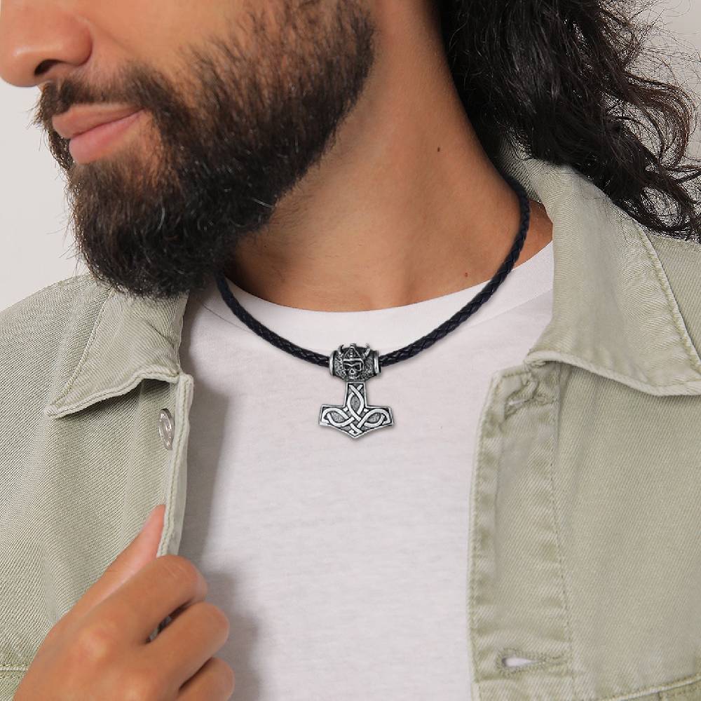 Kuzzoi Halskette Hammer | Leder Outlet