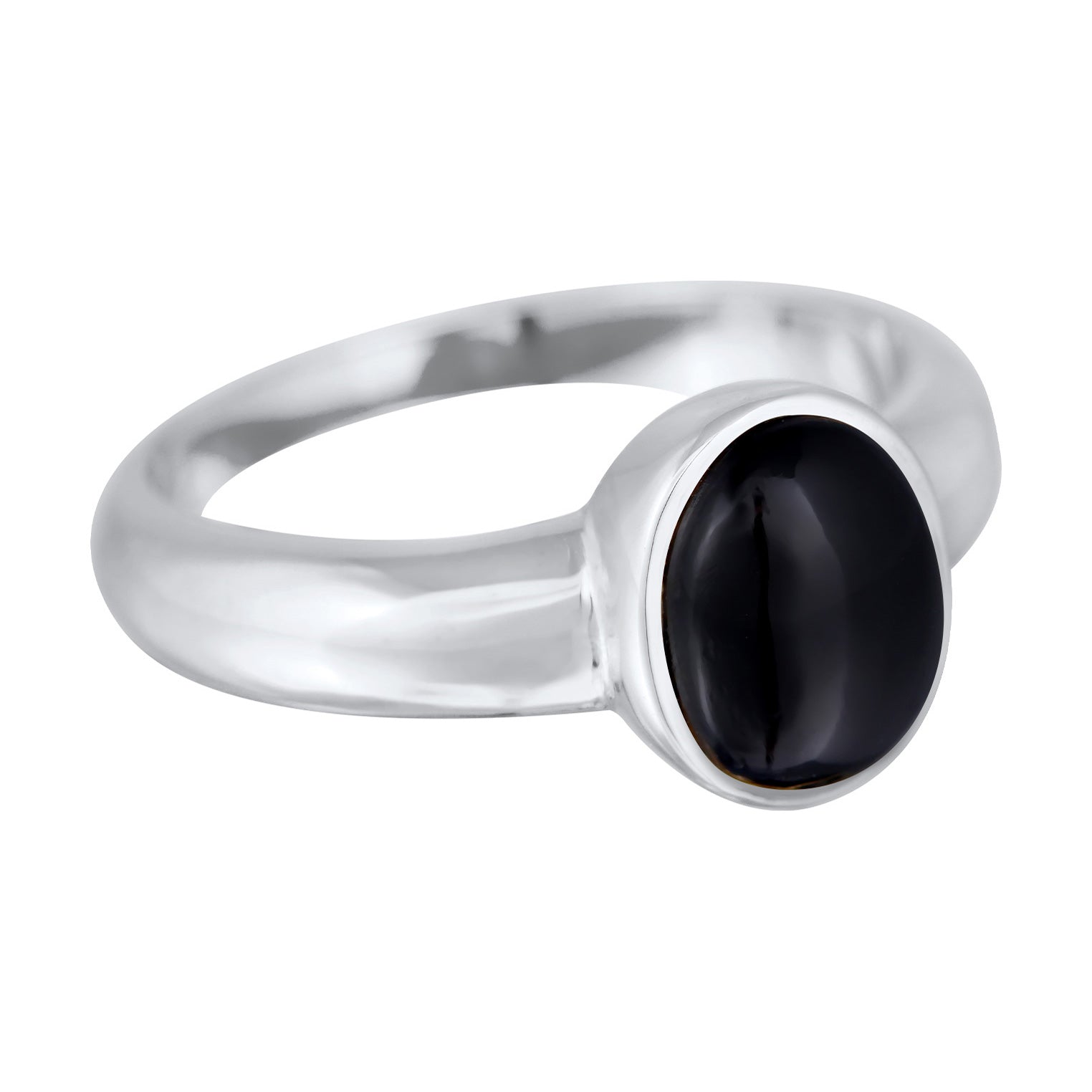 Kuzzoi Siegelring Oval | Onyx (Schwarz) Schlussverkauf