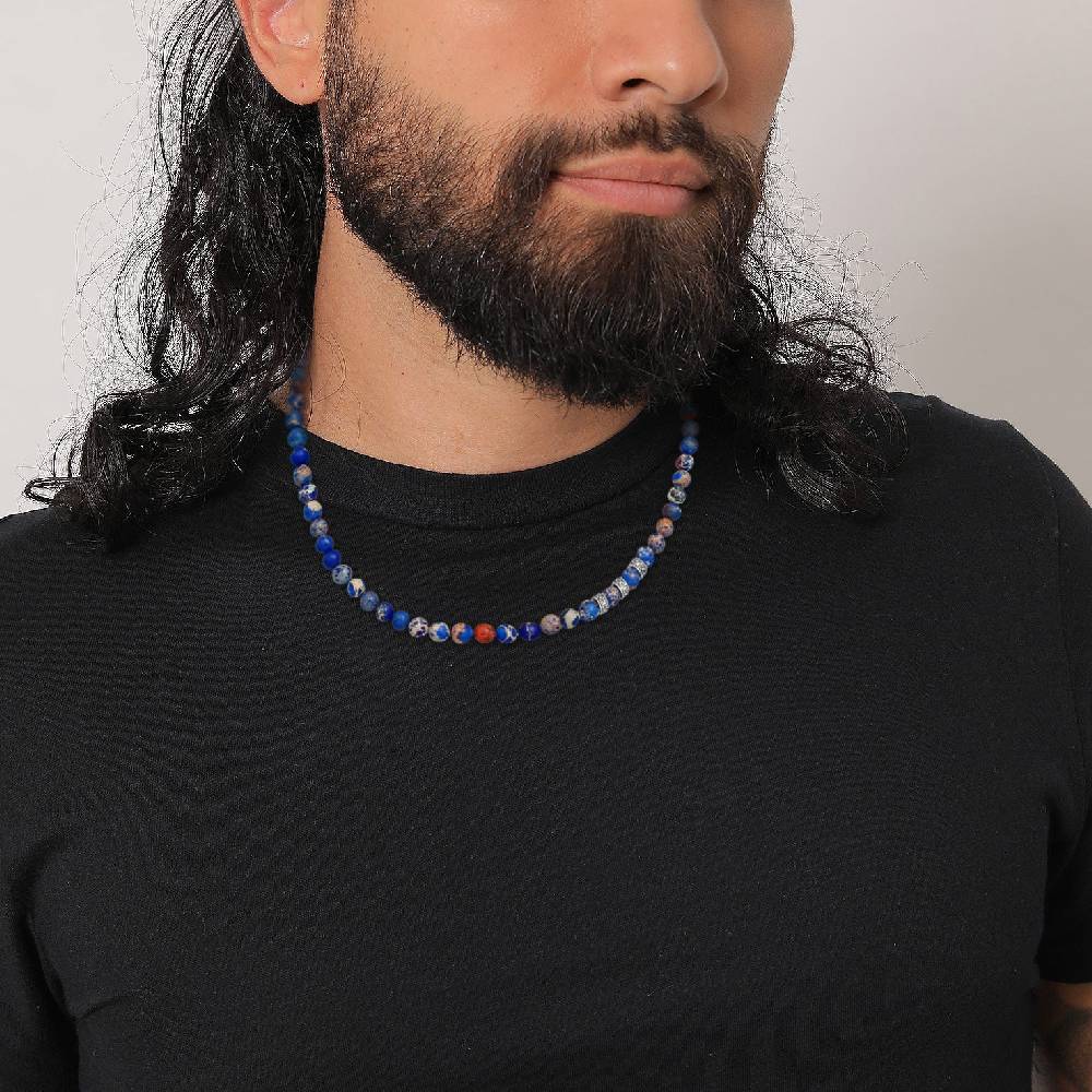 Kuzzoi Halskette Beads | Achat (Blau) Exklusive Angebote