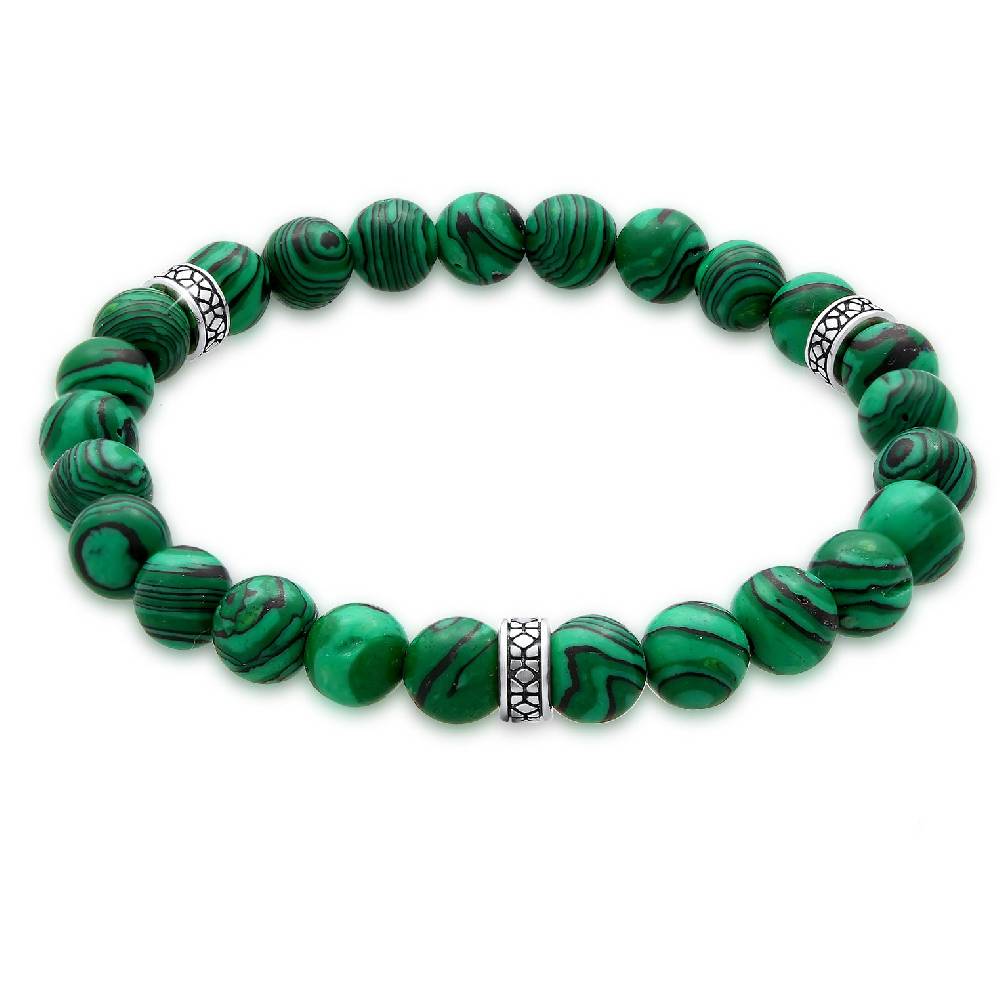Kuzzoi Armband | Malachit (synth.)